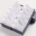 Elevate Your Comfort: 10/12/20/40 Pairs of Men's Stylish Boat Socks - Perfect for Business and Sport with Sweat Absorption