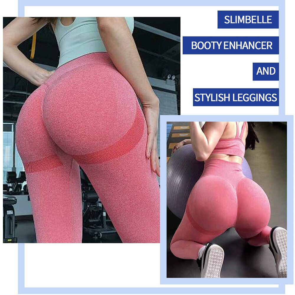 Women Comfort Long Sleeve Crop Top Yoga Suit Gym Leggings Pants Gym Workout Set