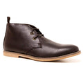 Mens Faux Leather Casual Walking Chukka Lace Desert Ankle Chelsea Boots Shoes